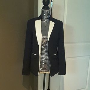 Black and White Blazer